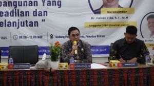 Jadi Narsum di Kuliah Umum UNJA, Dr Faizal Riza Paparkan Peran Legislatif ke Mahasiswa 