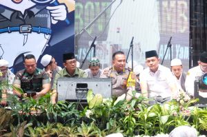 Polda Jambi Ikuti Doa Bersama Dalam Rangka Deklarasi Kampanye Damai 