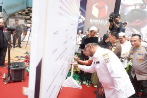 Pjs Gubernur di Deklarasi Kampanye Damai Pilkada 2024 : Ini Impian Kita Semua