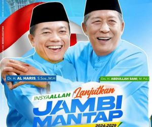 Al Haris-Sani Potensial Menang di Pilgub Jambi 