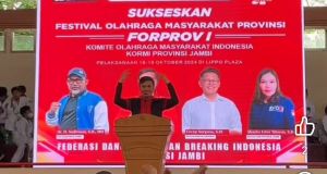 Forprov I KORMI Juga Diikuti Lansia, Ketua : Optimisme Kita Menuju Jambi Sehat Bugar 