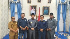 Pjs Bupati Tanjung Jabung Barat Terima Kunjungan Tim Visitasi Monev KI Jambi