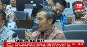 Di Rapat Baleg DPR RI, EP Bahas Konflik Lahan dan Dorong UU Pertanahan Masuk Prioritas Prolegnas