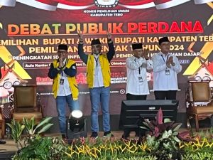 KPU Tebo Gelar Debat Publik Perdana Pilkada Bupati dan Wakil Bupati