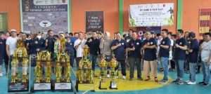 Turnamen Futsal GP Farmasi Jambi CUP 2024 Dimulai, Dinkes : Mengabdi Untuk Sehatkan Indonesia 