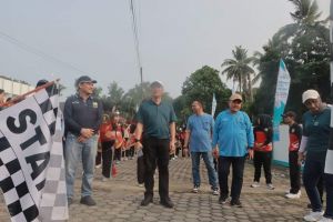 Pjs Bupati Tanjab Barat Hadiri Jalan Santai Peringatan HKN ke-60 di Provinsi Jambi