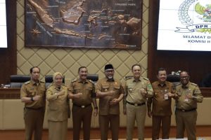 Persiapan Pilkada Serentak 2024, Pjs. Bupati Tanjab Barat Ikuti RDP dengan Komisi II DPR RI