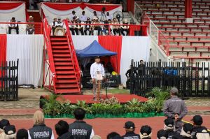 Memasuki Masa Tenang, Bawaslu Jambi Gelar Apel Siaga Pengawasan