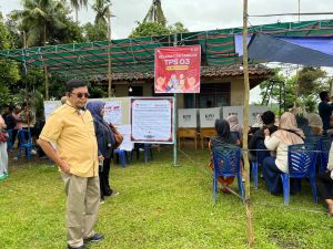 Pantau Suasana di TPS, Waka DPRD Jambi Sebut Kepala Daerah Terpilih Harus Sejahterakan Rakyat 