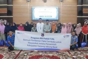 Pemkab Tanjab Barat dan BRI Bersinergi Tunjukan Kepedulian ke Masyarakat