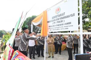 Kapolda Jambi Pimpin Pelantikan Pengurus Daerah PP Polri