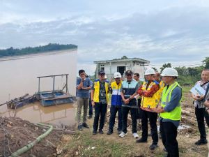 Kondisi Intake PDAM Muaro Jambi Buat Anggota DPR RI Edi Purwanto Geleng Kepala : Kita Perjuangkan