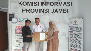 KI Jambi Mediasi Sengketa Informasi Dengan Termohon SMA Adiyaksa