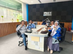 Raih Informatif, KI Jambi Ajak Desa Purwo Bakti & Perumda Tirta Mayang Dialog Keterbukaan Informasi