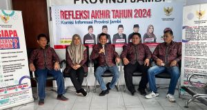 Refleksi Akhir Tahun 2024, KI Jambi Selesaikan 16 Sengketa dan Monev ke 215 Badan Publik