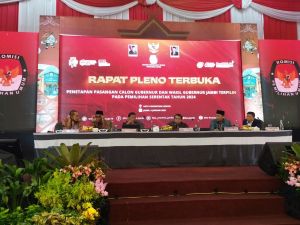Sah, Alharis - Abdullah Sani Ditetapkan Sebagai Calon Terpilih Pilgub Jambi