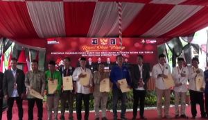 KPU Batang Hari Tetapkan Calon Tunggal Fadhil Arief - Bakhtiar Sebagai Paslon Bupati Terpilih
