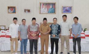 Bupati Tanjab Barat Sambut Hangat Kunjungan Silaturahmi Rektor IAIN Kerinci