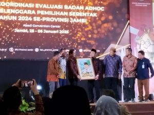 Hadir di Jambi, Ketua KPU RI Apresiasi Kinerja KPU Jambi