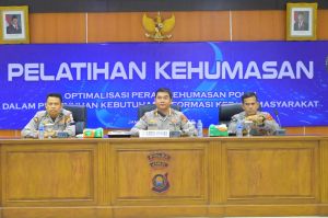 Bidhumas Polda Jambi Gelar Pelatihan Kehumasan 