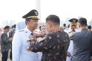 BBS dan Jun Mahir Resmi Dilantik Sebagai Bupati dan Wakil Bupati Muaro Jambi