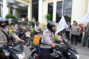 Sambut Ramadhan, Polda Jambi Bagi 4000 Paket Sembako