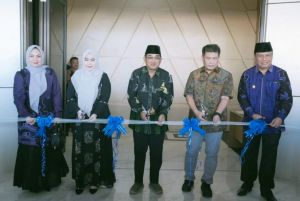 Resmikan Gedung Petro Berkah Pengabuan Convention Center, Bupati Anwar Sadat Sampaikan Harapan