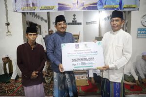 Safari Ramadhan di Desa Bunga Tanjung, Bupati Anwar Sadat sampaikan Program Unggulan