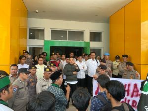 Lakukan Aksi di Kampus IAIN Kerinci, Ini Tuntutan HMI Soal KIP Mahasiswa