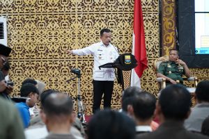 Al Haris di Rapat Lintas Sektoral : Pemerintah Harus Hadir Ciptakan Suasana Kondusif di Idul Fitri 