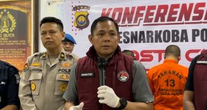 Bongkar Peredaran Narkotika, Polda Jambi Amankan 2.501 Butir Pil Ektasi dan 999,490 Gram Sabu