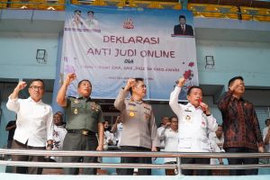 Deklarasikan Tolak Judol Bersama Pelajar se Jambi, Ketua DPRD: Awalnya Coba-coba, Akhirnya Ketagihan