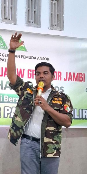 PW GP Ansor, Berikan Banyak PR ke Kapolda Jambi Untuk Dituntaskan