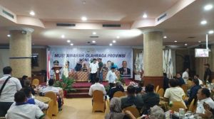 Hasil TPP Calon Ketua Koni Jambi Diwarnai Teriakan Peserta Minta Semua Berkas Dibuka di Forum