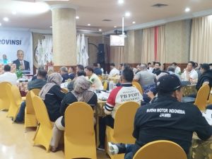 Musorprov Koni Jambi, 24 Cabor Tolak LPJ Budi Setiawan,  24 Menerima dan 8 Abstain