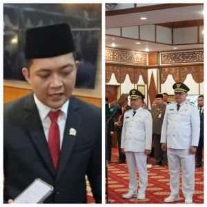 Ketua DPRD Hadiri Pelantikan Bupati Wakil Bupati Bungo