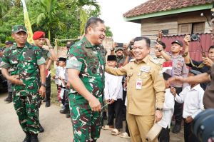 Gubenur Jambi Al Haris Dampingi KSAD Resmikan 47 Titik Program TNI AD Manunggal Air di Jambi