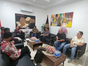 Sinergi Pencegahan Radikalisme, Pengurus FKPT Jambi Silaturahmi dengan Kabinda Jambi