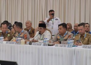 Bupati Tanjab Barat Hadiri Rakor Lintas Sektoral Dukung Ketahanan Pangan Nasional