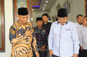 Bupati Tanjab Barat Terima Kunjungan Rektor UIN STS Jambi dan IAI An-Nadwah Kualatungkal