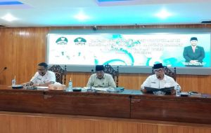 Bupati Anwar Sadat Pimpin Rapat Evaluasi LPPK Triwulan II Tanjab Barat Tahun 2025