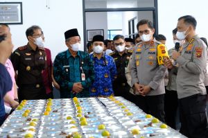 Wagub Sani Hadiri Peresmian SPPG Polda Jambi
