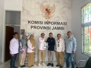 KI Jambi Terima Kunjungan Kepala Balai POM: Perkuat Komitmen Keterbukaan Informasi