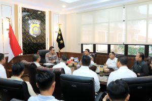 Kapolda Jambi Terima Audiensi HIPMI 