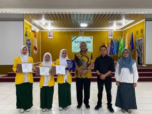 BEM UBR Jambi Dilantik, Rektor Dr Filius : Pentingnya Pemimpin yang Transformasional