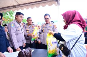 Polda Jambi Launching Gerakan Pangan Murah