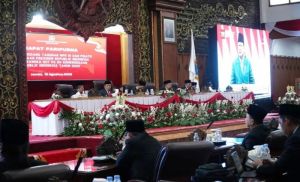 DPRD Provinsi Jambi Gelar Paripurna Mendemgarkan Pidato Kenegaraan