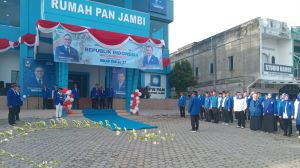 DPW PAN Provinsi Jambi Kibarkan Bendera Merah Putih di HUT RI ke-80 Tahun 2025