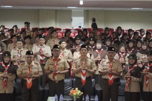 Perkuat Jiwa Kepemimpinan, Pramuka UIN-STS Jambi Gelar Latgab II Se-Kwarran Jaluko
