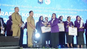 TP Posyandu Provinsi Jambi Terima Penghargaan Atas Implementasi 6 Bidang Standar Pelayanan Minimal